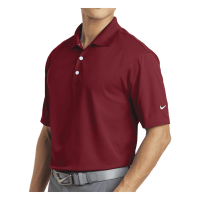 Playera Polo / Dri-FIT / 100% Poliéster / Hombre / Rojo Obscuro
