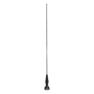 Antena móvil VHF/UHF / 136-940 MHz / Ajustable en campo / 200 W / 52 cm (20.5') / Resorte incluido