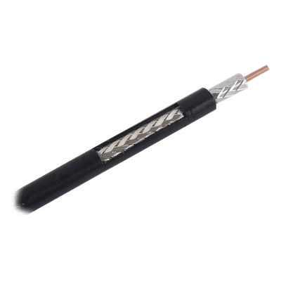 Cable Coaxial RG-8X / Baja Pérdida / 50 Ohms / Malla Aluminio / Conductor Cobre / 3.28 ft