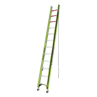 Escalera de Extensión / Aluminio + Fibra de Vidrio / 7.31 m (24 ft) / Capacidad 136 kg / Tipo IA / 20 kg