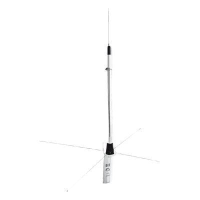 Antena Base VHF / Omnidireccional / 136-230 MHz / 3.6 dBd / 200W / 2.4 m (7.9 ft)