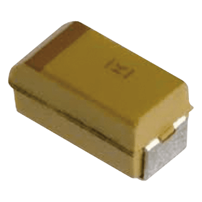 Capacitor de Tántalo SMD / 10 µF / 1206 / 10V / ±20% / -55°C a +125°C