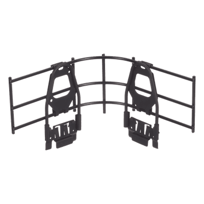 Accesorio de Control de Radio de Curvatura en Cruces, Tes o Intersecciones, en Charolas Wyr-Grid® de Panduit, 101.6 mm de Alto, Color Negro