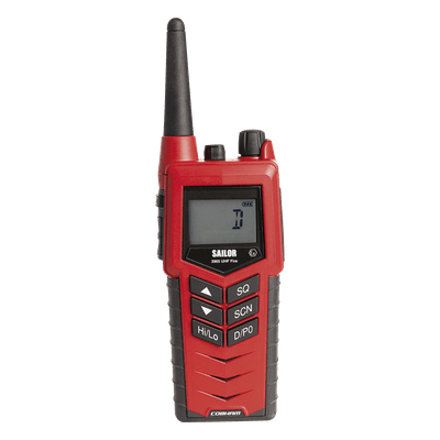 Radio Portátil UHF / Aprobado MED y ATEX / Cumple SOLAS Capítulo II-2 / Diseño Antideflagrante / Interfaz Universal de Accesorios