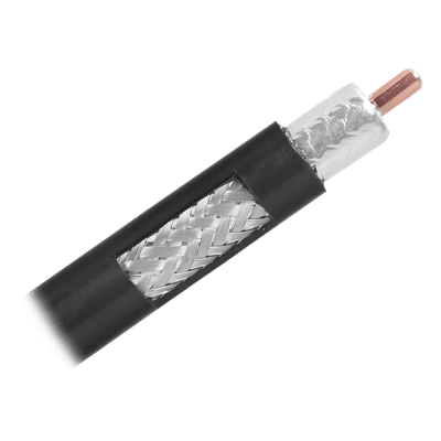 Cable Coaxial de 1/2' / 50 Ohm / Baja Pérdida / 5 m (16.40 pies) / Conductor Aluminio Recubierto de Cobre