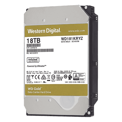 Disco Duro Enterprise 18TB WD GOLD