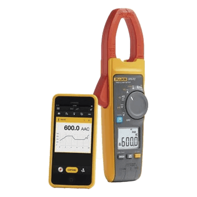 Amperímetro de Gancho / 600A AC/DC TRMS / Filtro VFD / Bluetooth / 1000V / Compatible iFlex 2500A