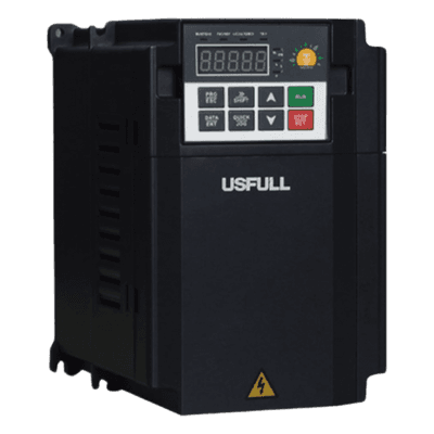 Variador de Frecuencia Solar / 4 kW (5 HP) / Entrada Monofásica 220V / Salida Trifásica 0-240V / MPPT Automático / Operación -10°C a +50°C (14°F a 122°F)