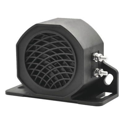 Alarma de Reversa Vehicular / 105±3 dB / 12-80 Vcc / IP67 / 70 mm / Soporte Universal