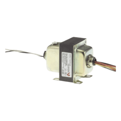 Transformador de control de 120/240/277/480 VCA a 24 VCA con disyuntor integrado, 75 VA, para HVAC y automatización de edificios