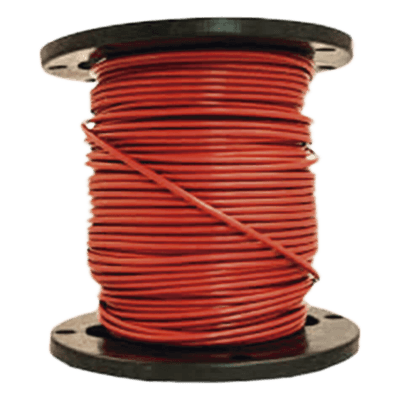 Cable Fotovoltaico / 6 mm² 10 AWG / 1,800 Vcc / XLPE Doble Aislamiento / Rojo / Carrete 500 m (1,640 ft)