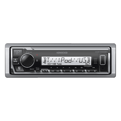 Estéreo Marino / Bluetooth / Ecualizador 13 Bandas DTA / Iluminación 12 Colores / 3 Salidas Preamplificadas 4.0V / USB Frontal + Aux 3.5mm