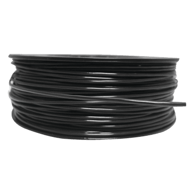 Cable Detector de Calor Lineal / 152 m (500 ft) / Alarma Fija 78°C / Nylon Negro Exterior / Guía Acerada