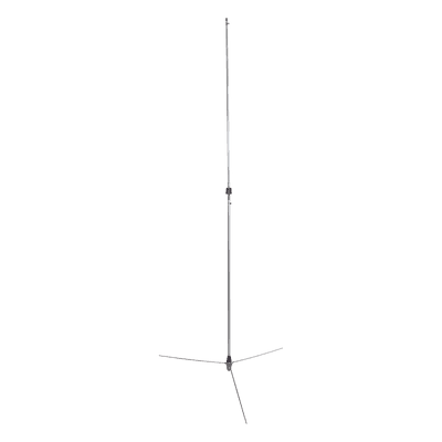 Antena base UHF / 400-500 MHz / 5 dBi / 200 W / 3.28 ft / Fibra de vidrio