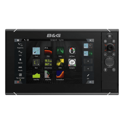 Pantalla de navegación ZEUS3S de alto rendimiento, con display de ultra visibilidad y pantalla touchscreen.