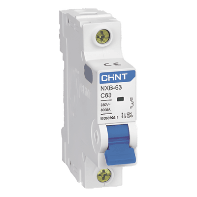 Interruptor Termomagnético / 1 Polo / 20 Amp / 6 kA / Riel DIN / 110-415 VCA / -30°C a 70°C