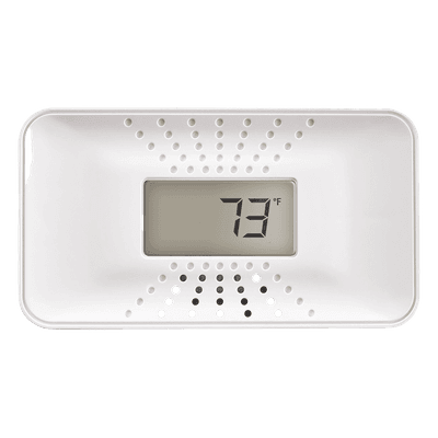 Alarma de monóxido de carbono (CO) con batería de 10 años y display digital de temperatura