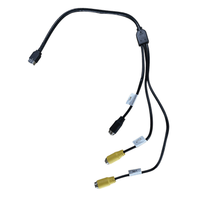 Cable Adaptador / Canal de Video Adicional / Compatible con Dashcam XMRDASHCAMADPLUS / Para Cámara de Comportamiento de Conductor