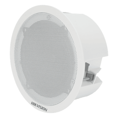 Altavoz Secundario de Plafón / 3 Watts / 8 Ohms / Cobertura Cónica 130° / Sin Alimentación Externa / Hasta 3 Unidades / Compatible 70V/100V