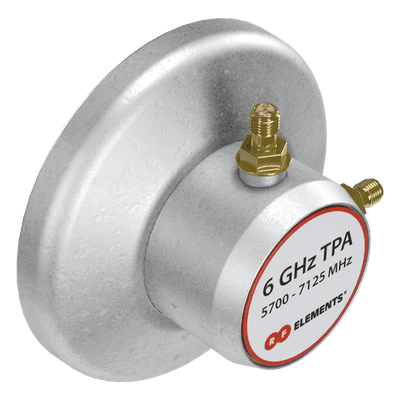 Adaptador TwistPort / 2 Conectores RP-SMA Hembra Inverso / Frecuencia 5700-7125 MHz / IP65 / 7 Ángulos Ajustables 30°-90°