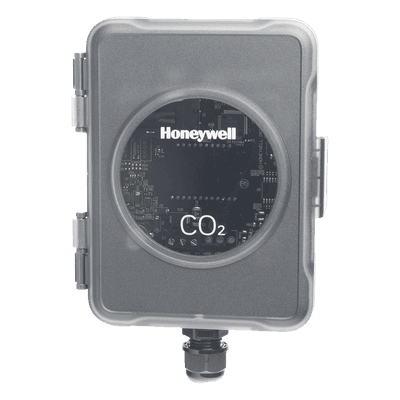 Sensor CO2 Ducto / NDIR Doble Longitud de Onda / 0 a 9999 ppm / Salida 0-10V 2-10V 4-20mA / IP65 NEMA 4