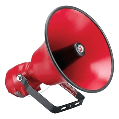 Altavoz a prueba de explosiones / 30W / Clase I Div. 1 y 2 / Clase II Div. 2 / IP66 / 114 dB a 10 pies (3 m)