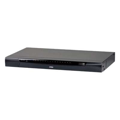 Switch KVM por IP / Cat 5 / 16 puertos / 1 consola local / 1 consola remota / Virtual Media / 1920x1200