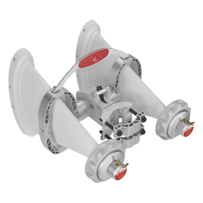 Antena Sectorial Asimétrica / 90° / 4x4 MU-MIMO / 4900-7125 MHz / 15 dBi / VSWR 1.5:1 / TwistPort Sin Pérdida