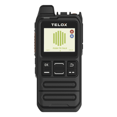 Radio PoC / Android 8.1 / LTE Cat.4 Dual-Band WiFi / IP54 / 4000 mAh / Pantalla 1.77" / Dual SIM / microSD 128 GB