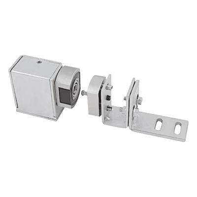 Electroimán Compacto / 880 lbf Fail-Safe / 12/24 VDC / 260 mA / Sensores de Estado Integrados / Instalación en Riel de Puerta Corredera