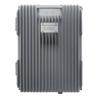 Amplificador Celular / Cobertura 5 km (16,404.2 ft) / Banda 2 1900 MHz / 20 W / 95 dB Ganancia / Multioperador / IP65