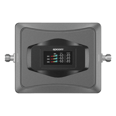 Amplificador de Señal Celular / Triple Banda 850/1900/2100 MHz / Ganancia 68 dB / 1000 m² (10,764 ft²) / 2G 3G 4G VoLTE