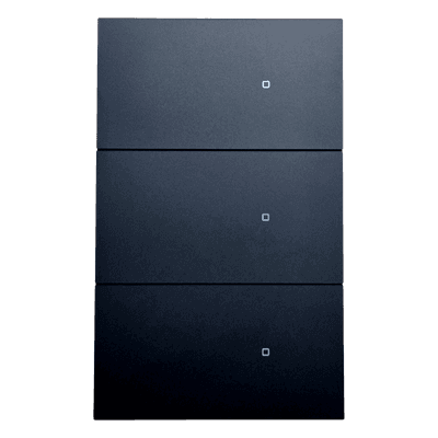 Apagador Inalámbrico ZigBee / 3 GANG / 110-220V / Sin Neutro / Control Triple
