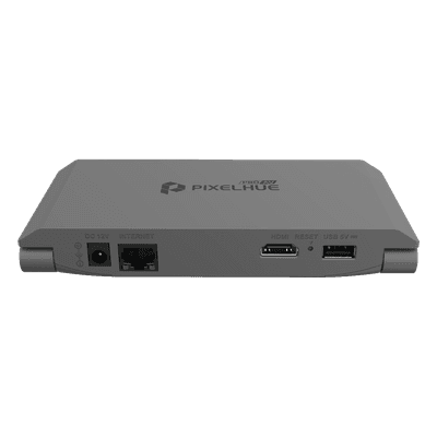 Sistema de Visualización Inalámbrico / 4K UHD 3840×2160@60Hz / Dual-Band Wi-Fi / 4 Dispositivos Simultáneos / Alcance 50 m (164 ft) / PoE / USB Type-A y Type-C / HDMI 2.0