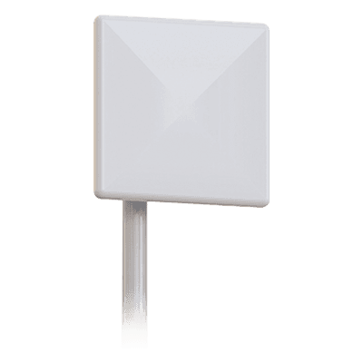 Antena Tipo Panel 2400 MHz, Apertura H/V (18º), Ganancia 20 dBi, Dimensiones 30 x 30 4.5 cm, Conector N- Hembra, Para exterior