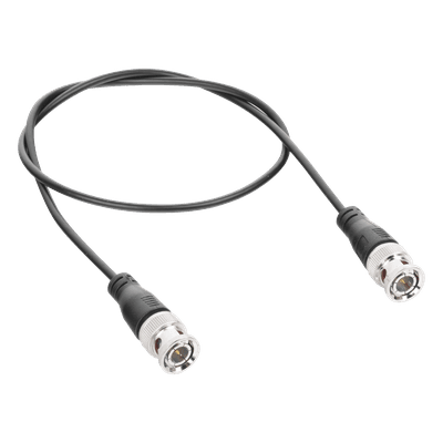 Cable Coaxial Armado BNC / 2.2 m (7.22 ft) / RG142 / 50 Ω / 450 MHz / Optimizado 4K / Interior