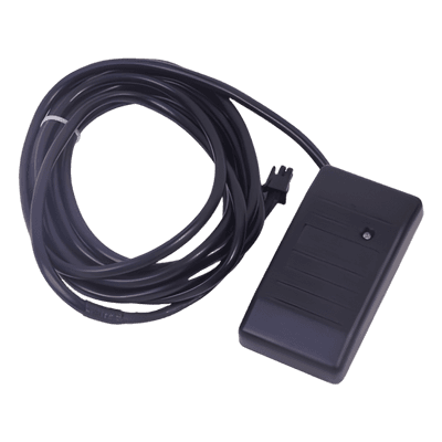 Lectora RFID / Lectura 3 a 15 cm / 5V / 19200 Baudios / -20°C a 55°C / 2 Tarjetas Incluidas