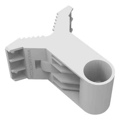 Adaptador de Montaje en Pared / Giro 190° / Dos SXT Simultáneas / Poste Gran Diámetro