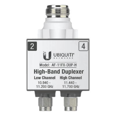 Duplexer para AF-11FX, banda licenciada de 11 GHz de banda alta (10.940-11.200 GHz y 11.440-11.700 GHz)