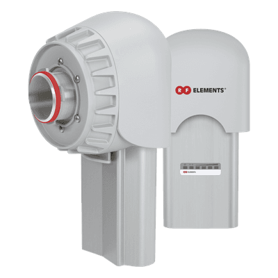 Adaptador TwistPort sin perdidas para ROCKETM5 con blindaje de aluminio para disminuir interferencia, 5180-6400 MHz, listo para antena simetrica