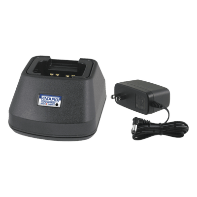 Cargador rápido de escritorio / 100-240 VCA / 1 posición / Compatible 20+ modelos de radio / UL listado