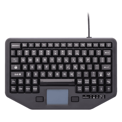 Teclado con Panel Táctil / 88 Teclas Retroiluminadas / Resistente a 50g / NEMA 4 / 11.92' x 7.65' x 1.23'