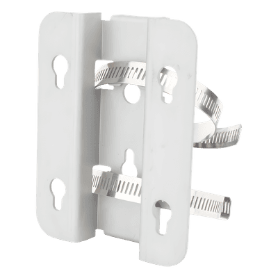 Soporte de Montaje / Poste o Pared / 4 Tornillos / 2 Abrazaderas Metálicas / Compatible ePMP 3000