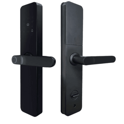 Cerradura inteligente / ZigBee 3.0 / IP52 / 4 métodos desbloqueo / 4 pilas AA / 1.64-2.13 ft alcance