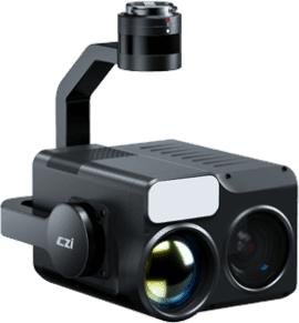 Cámara Dual / Zoom Óptico 25x / Sensor Térmico 1K / Telémetro Láser 2 km / Compatible DJI M350/M400