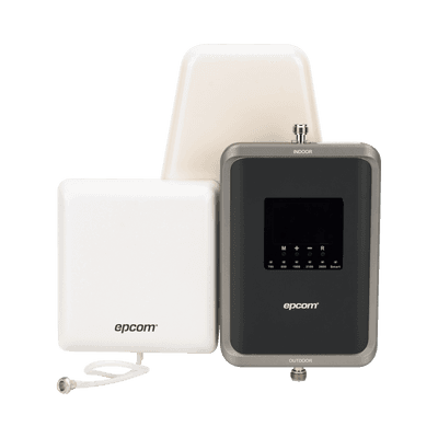 Amplificador Celular / Pentabanda / 70 dB / 20 dBm / 600 m² (6,458 ft²) / 2G-5G