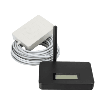 Amplificador de Señal Celular / Banda Única 850 MHz (B5) / Ganancia 65 dB / Cobertura 140 m² / 2G y 3G / Sin Configuración