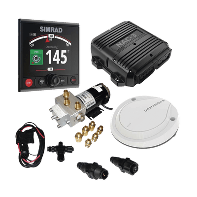 Piloto Automático / Controlador AP44 / Pantalla a Color 4.1 in / Dial Rotatorio / Tecnología Continuum / NMEA 2000 / Diseño Glass Helm / Bajo Consumo / Patrones de Giro Automatizados / No Drift / Seguimiento de Contorno de Profundidad