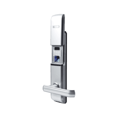Cerradura Digital Biométrica Autónoma con doble cerrojo derecha