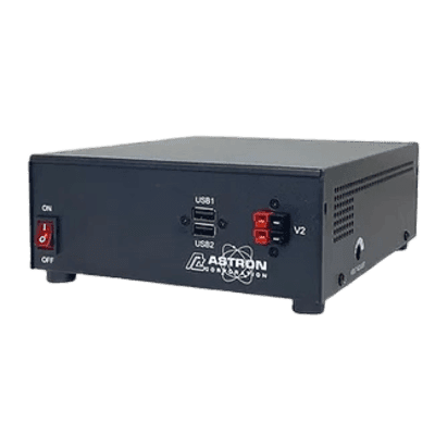 Fuente de Alimentación Conmutada / Salida 13.8 Vdc / 20 A Continuos / Pico 25 A / 2 Puertos USB 5.2 V / Entrada Universal 100-240 Vca